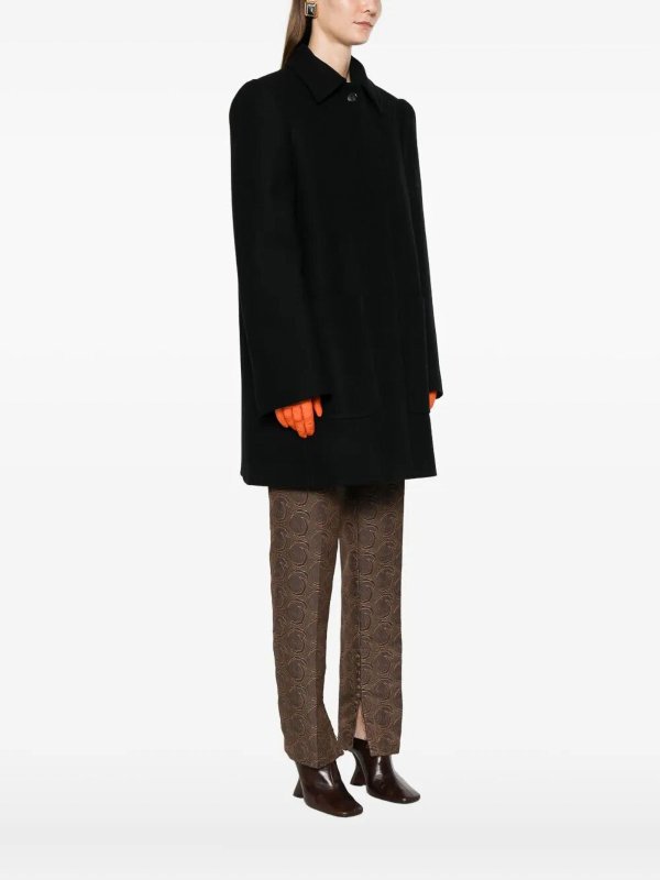 Manteau Au Genou - Noir shop online: DRIES VAN NOTEN