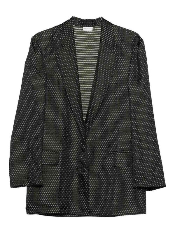DRIES VAN NOTEN: Chaquetas casual - Chaqueta Casual - Negro
