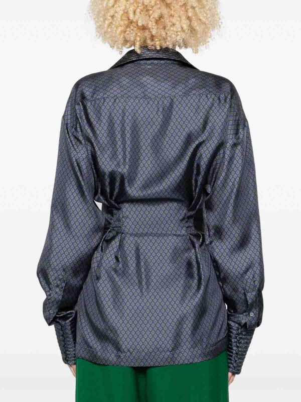 DRIES VAN NOTEN: クルーネック online - クルーネック - ブルー