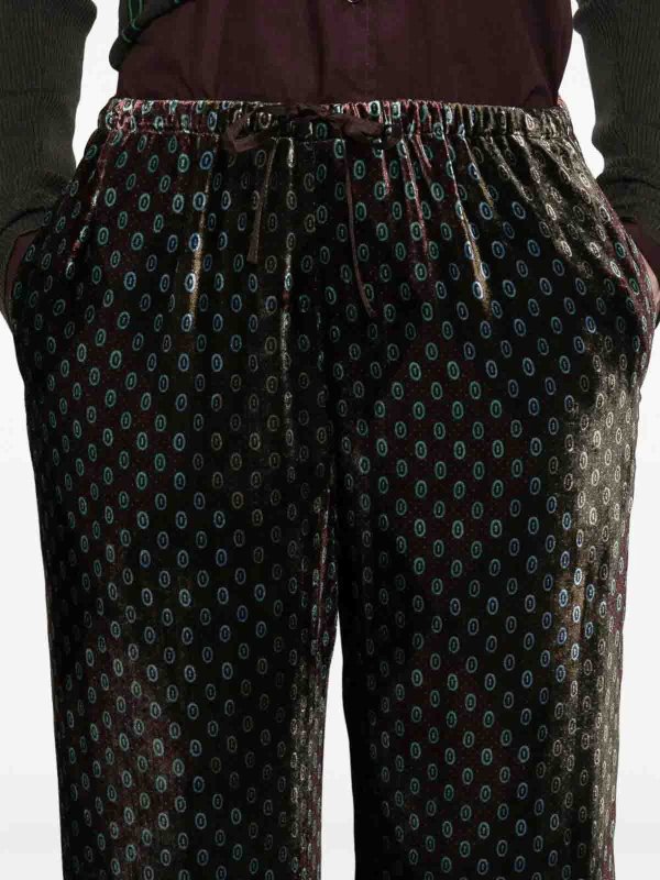 DRIES VAN NOTEN: casual trousers online - Puvis Long