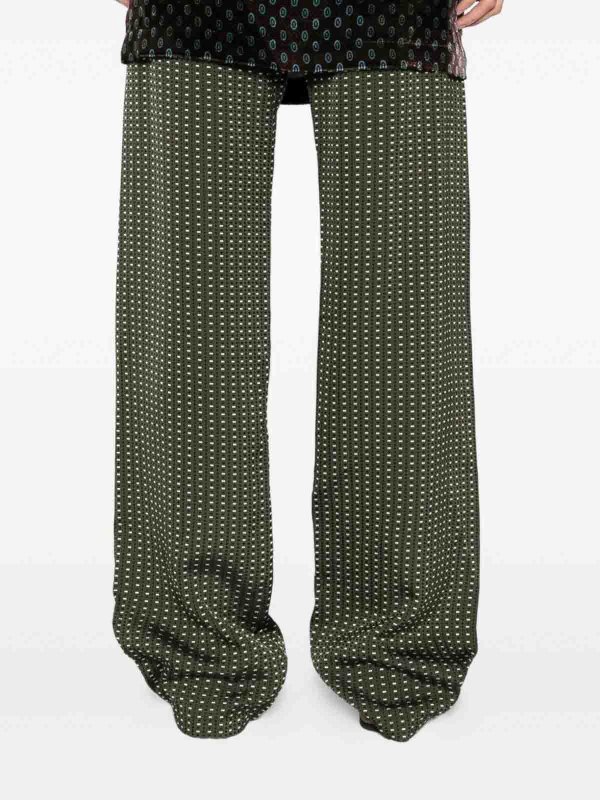 The Best Shops DRIES VAN NOTEN: カジュアルトラウザー - カジュアルパンツ - ライトブラウン