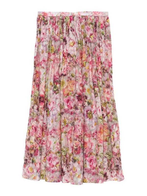 FALIERO SARTI: Faldas media pierna y semilargas - Falda Semilarga - Negro