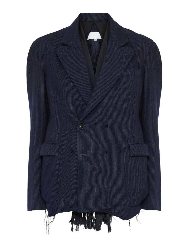 Maison Margiela: カジュアルジャケット - カジュアルジャケット - ダークレッド