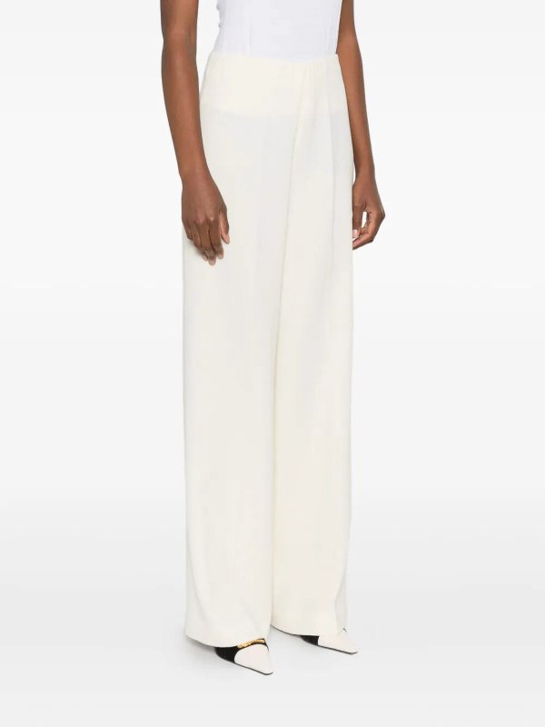 The Best Shops P.A.R.O.S.H.: Pantalons casual - Pantalons Décontractés - Crème