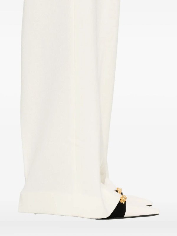 Pantalons Décontractés - Crème shop online: P.A.R.O.S.H.