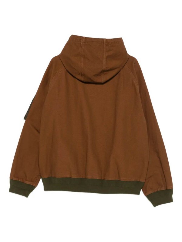 Sacai: Manteaux au genou online - Manteau Au Genou - Beige