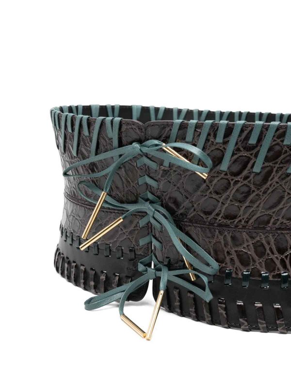 DRIES VAN NOTEN: Gürtel online - Gürtel - Taupe