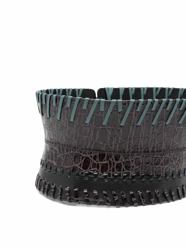 The Best Shops DRIES VAN NOTEN: Gürtel - Gürtel - Taupe