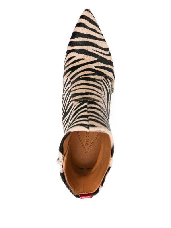 Chie Mihara: sandals online - Pinkie Zebra