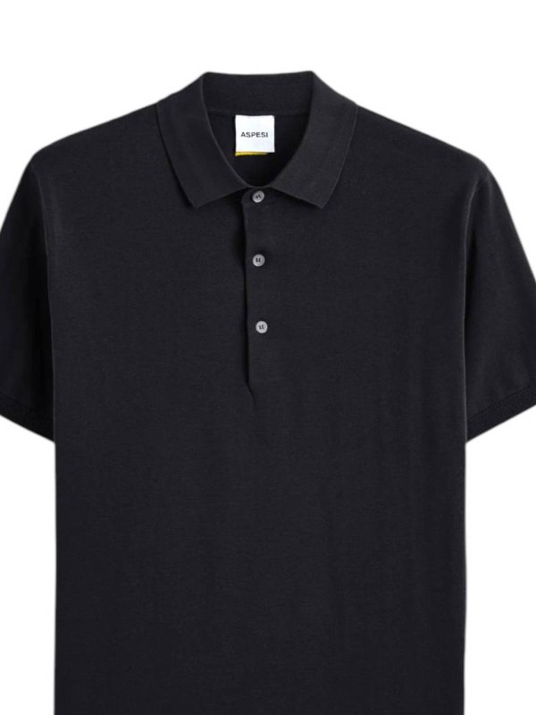ASPESI: ポロシャツ online - ポロシャツ - 黒