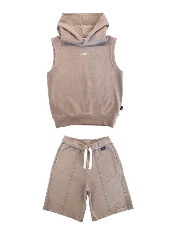 ASPESI: jumpsuits - Set of 2 closed front pieces