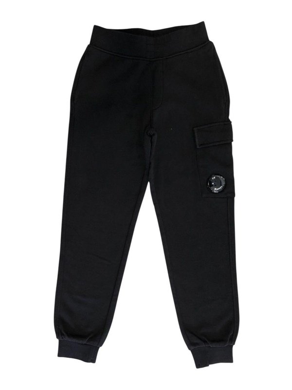 C.P. COMPANY: Sweatshirts & Sweaters - Black trousers