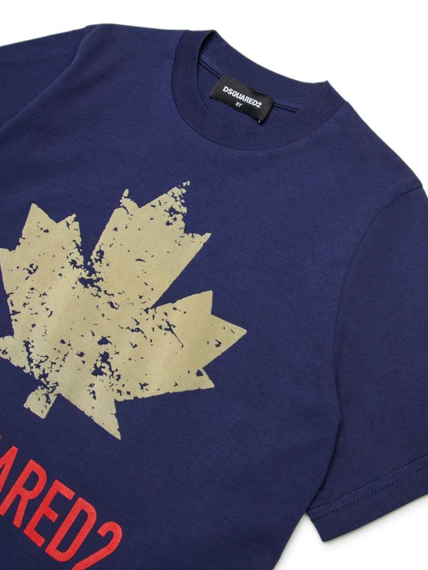 DSQUARED2: t-shirts online - T-shirt blu