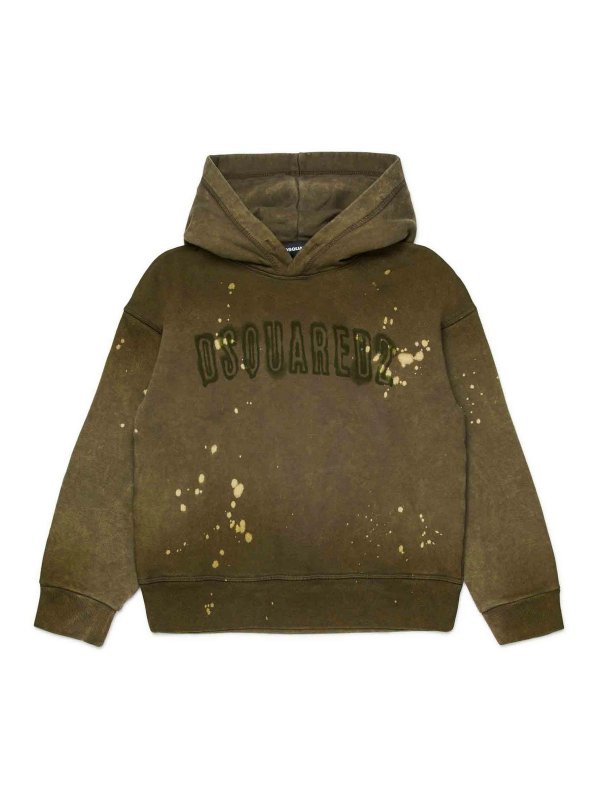 DSQUARED2: Sweatshirts & Sweaters - Cotton sweatshirt