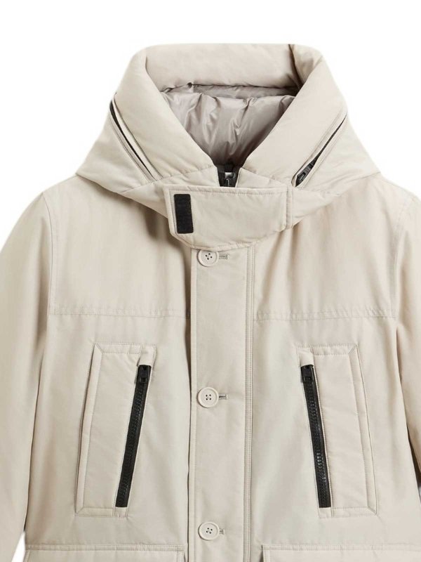 WOOLRICH: パーカー online - パーカー - ライトグレー