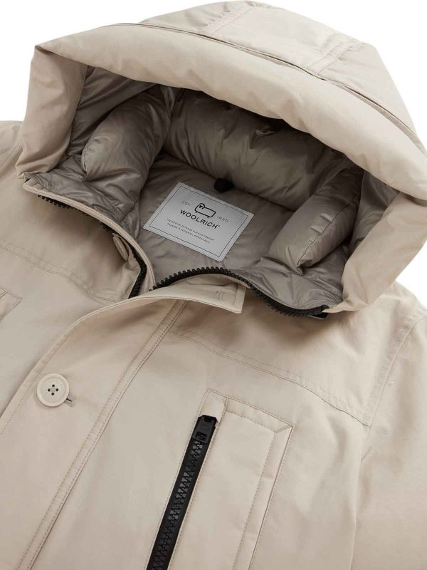 パーカー - ライトグレー shop online: WOOLRICH