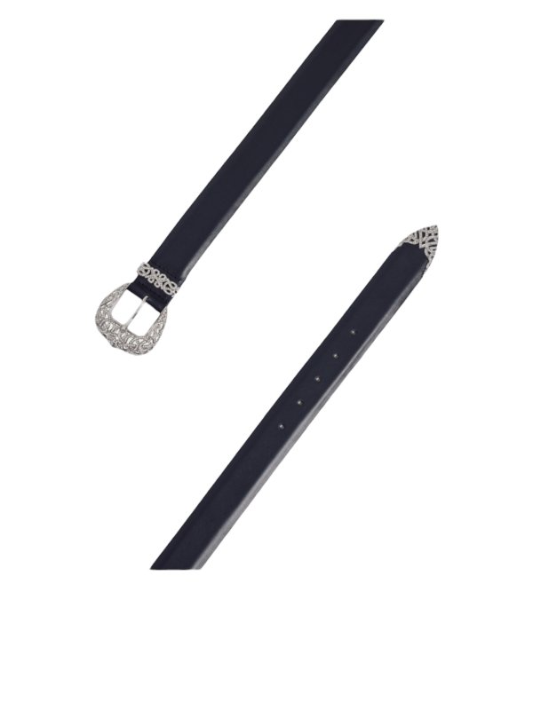 The Best Shops ORCIANI: belts - Cintura alba black