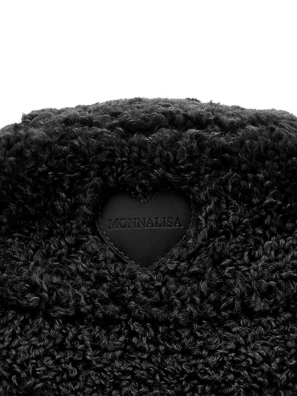 The Best Shops MONNALISA: cappelli - Cappello pelouche peluche