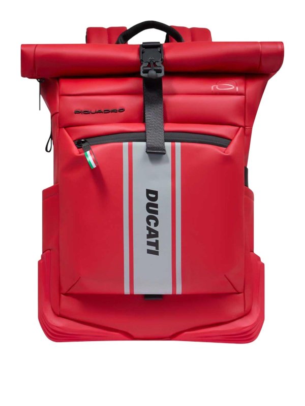 PIQUADRO: backpacks - Roll-top backpack