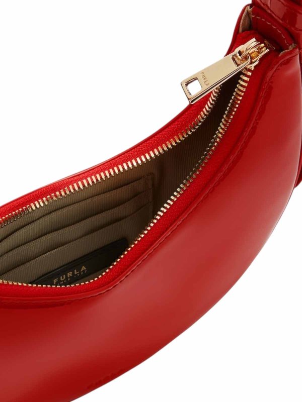 FURLA buy online Furla delizia borsa mini rossa pelle lucida