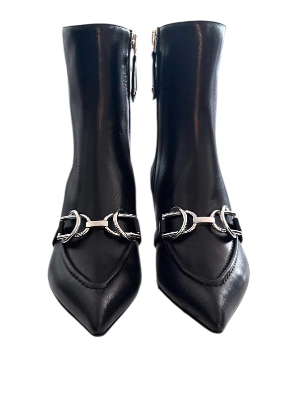 BRUGLIA: tronchetti online - Stivaletto nappa nera