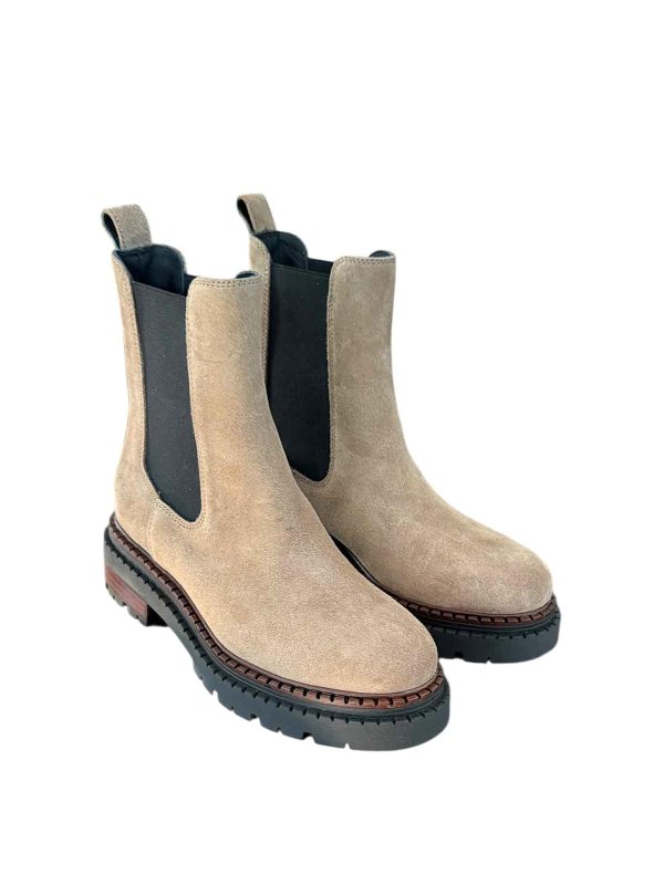 BRUGLIA: ブーティー online - アンクルブーツ - ダークベージュ