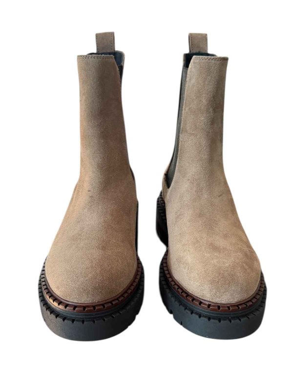 アンクルブーツ - ダークベージュ shop online: BRUGLIA