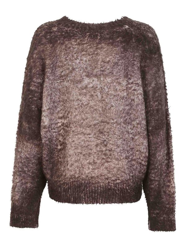 AVANT-TOI: Vネック online - Vネック - ブラウン