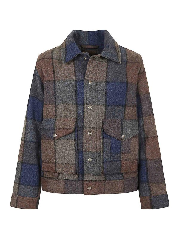 FILSON: Chaquetas casual - Chaqueta Casual - Azul