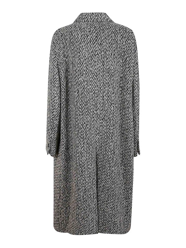 MASSIMO ALBA: Knielange Mäntel online - Knielanger Mantel - Schwarz