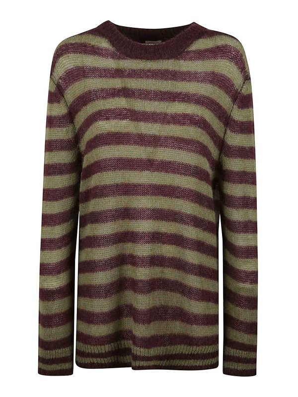 MASSIMO ALBA: クルーネック - クルーネック - マルチカラー