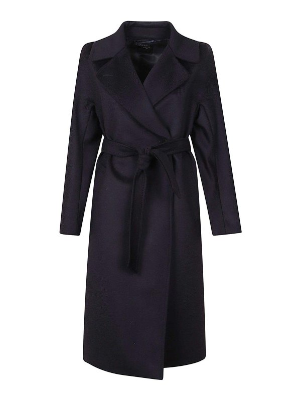 WEEKEND MAX MARA: ニーレングスコート - 膝丈コート - ブルー