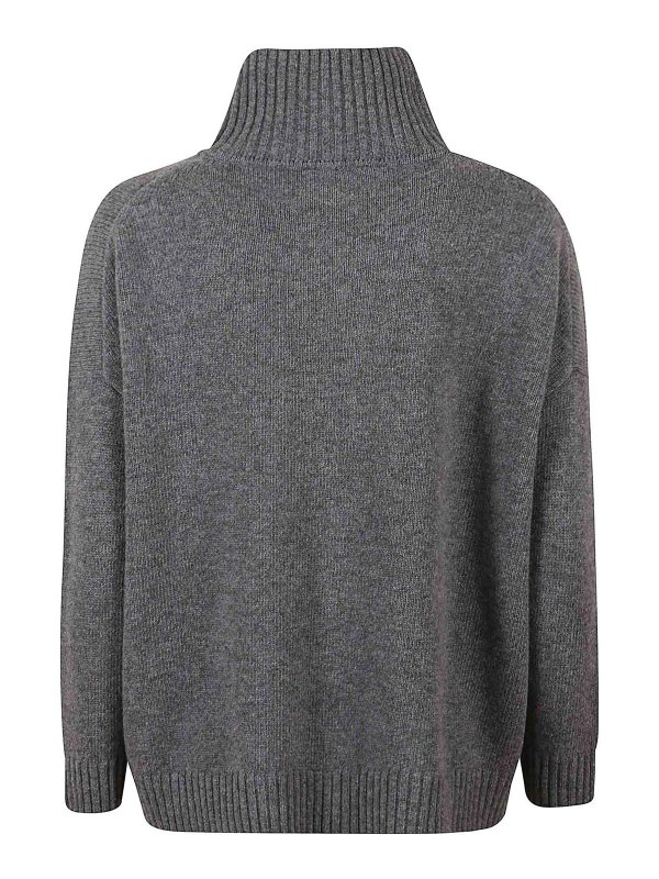 WEEKEND MAX MARA: Cuellos altos y polos online - Suéter Con Cuello Alto - Gris