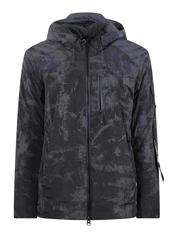 OUTHERE: padded jackets - Camouflage down jacket