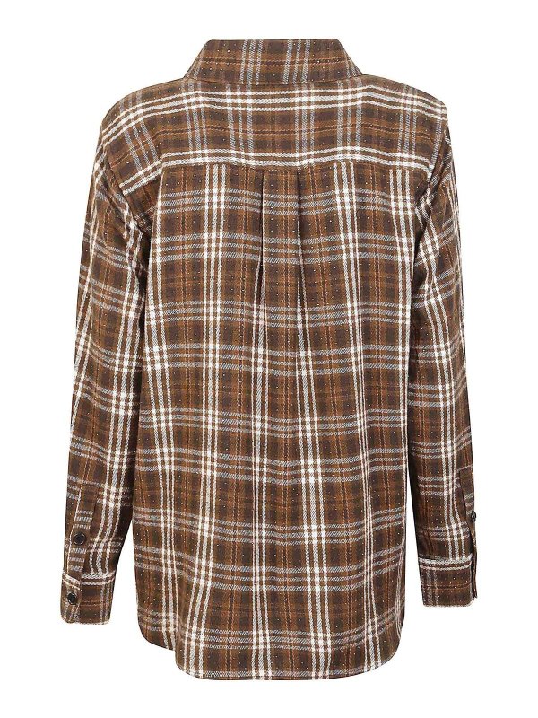 P.A.R.O.S.H.: シャツ online - シャツ - ブラウン