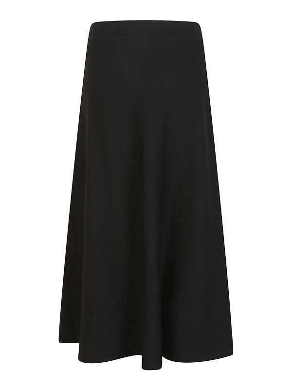 P.A.R.O.S.H.: Faldas media pierna y semilargas online - Falda Semilarga - Negro