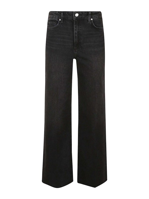 PAIGE: straight leg jeans - Jeans Anessa 31
