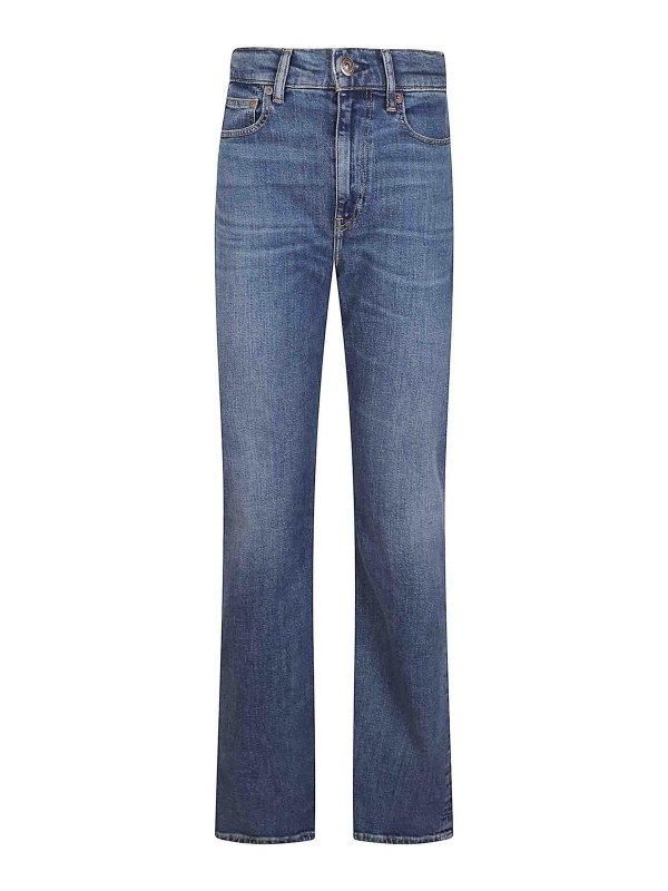 POLO RALPH LAUREN: Straight Leg Jeans - Straight Leg Jeans - Jeansblau