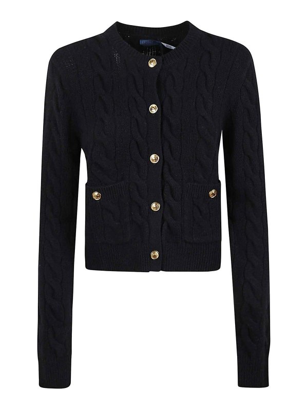 POLO RALPH LAUREN: Cárdigans - Cárdigan - Negro