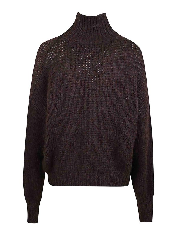 ROBERTO COLLINA: タートルネック online - タートルネック/ポロネック - ブラウン