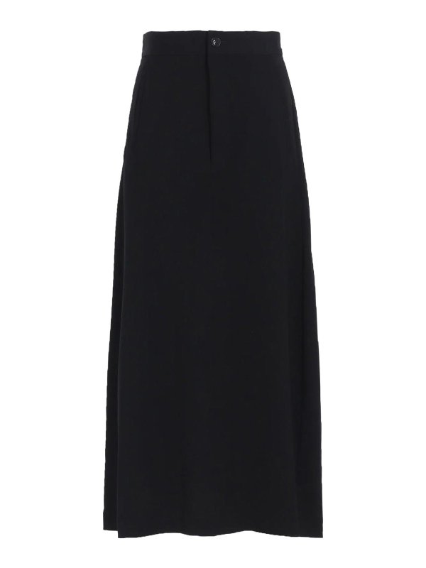 YOHJI YAMAMOTO: Knee length skirts & Midi - Skirt