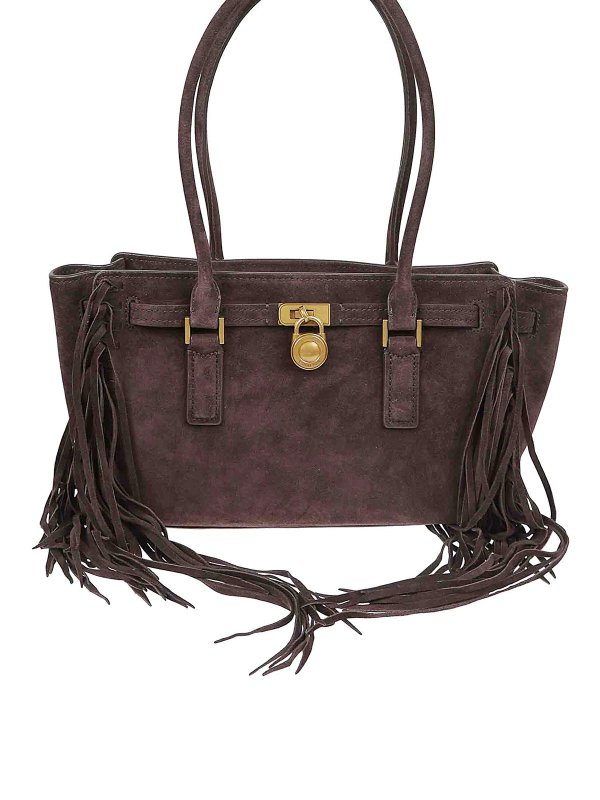 MICHAEL KORS: Sacs à main - Sac Cabas - Marron
