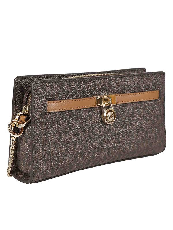 The Best Shops MICHAEL KORS: Clutch - Pochette - Marron