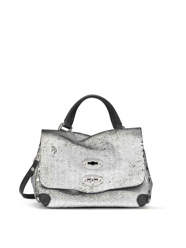 ZANELLATO: Bolsos Shopping - Bolso Shopping - Plata