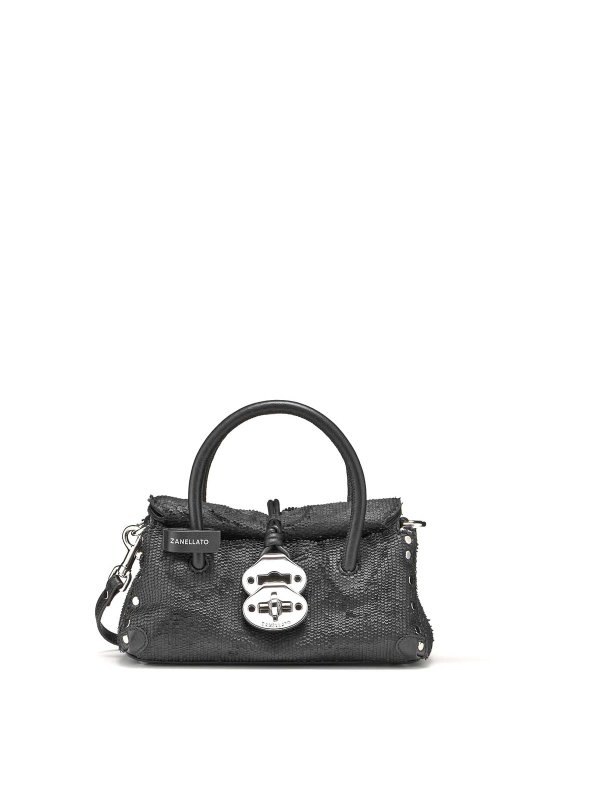 ZANELLATO: Bolsos Shopping - Bolso Shopping - Negro