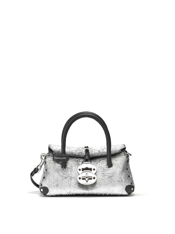ZANELLATO: Bolsos Shopping - Bolso Shopping - Plata