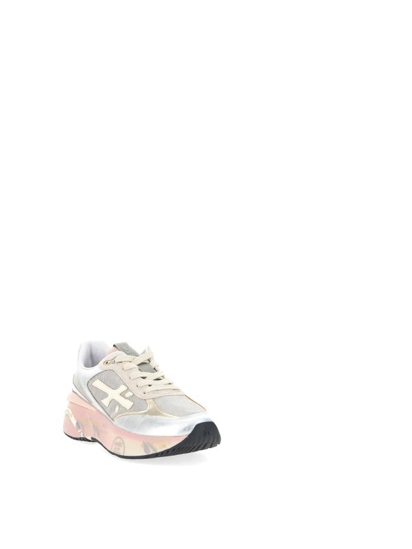 PREMIATA: Chaussures de sport online - Baskets - Argent