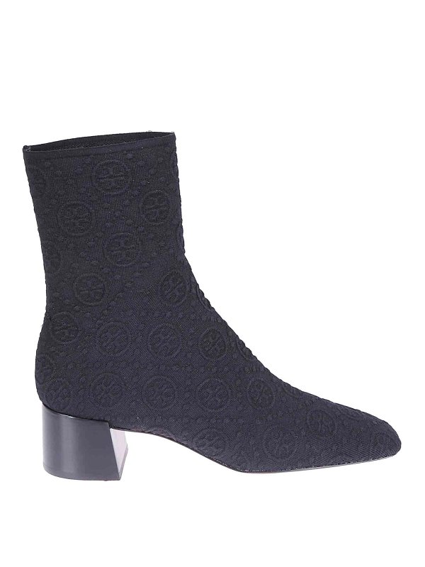 TORY BURCH: boots - Stretch Ankle Boot