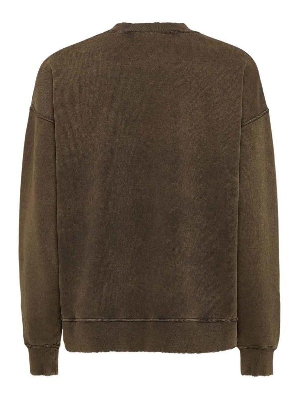 DSQUARED2: スウェット＆セーター online - スウェットシャツ/セーター - ブラウン