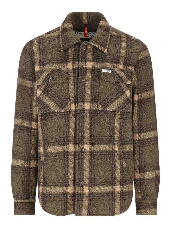 FAY: knee length coats - Outerwear